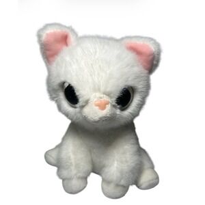 ZURU PETS ALIVE INTERACTIVE WHITE KITTY CAT SASSY 6" PLUSH (ML233) WORKS